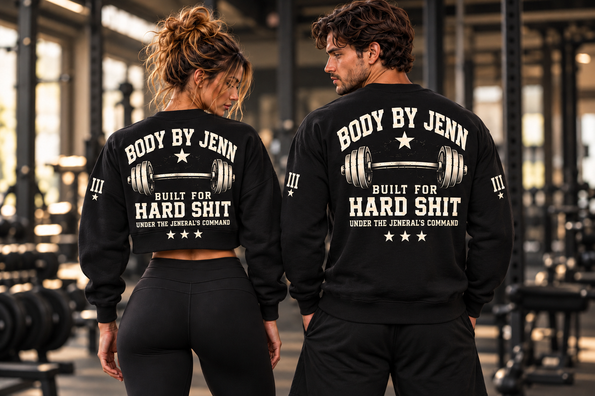 Body by Jenn — Crewneck Sweatshirt