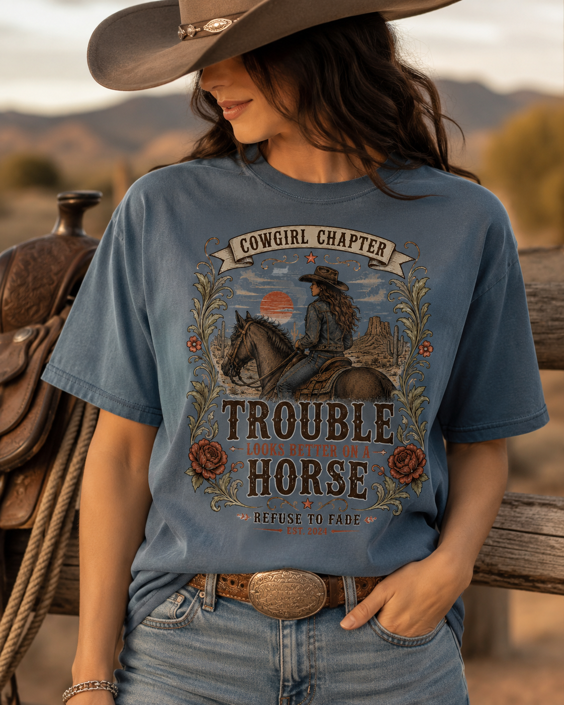 Trouble Looks Better on a Horse