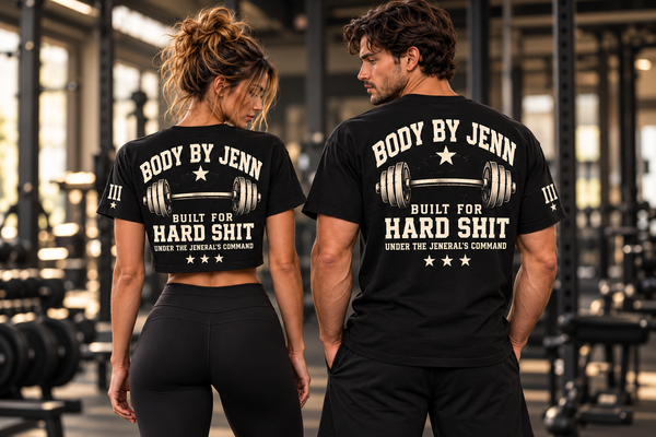 Body by Jenn — Built for Hard Shit Group Tee