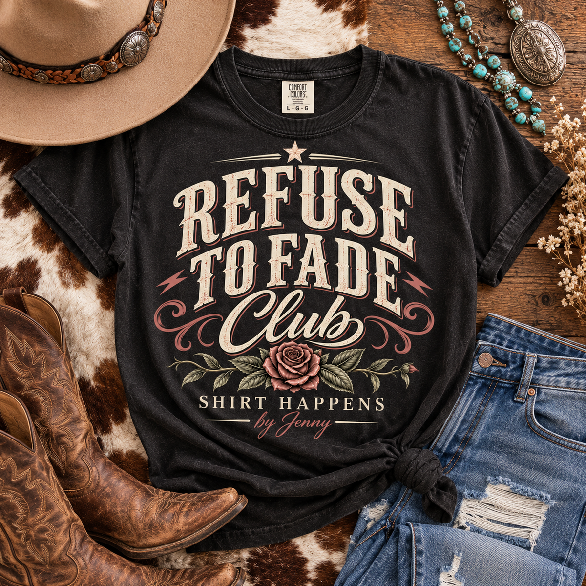 Refuse to Fade Club Tee